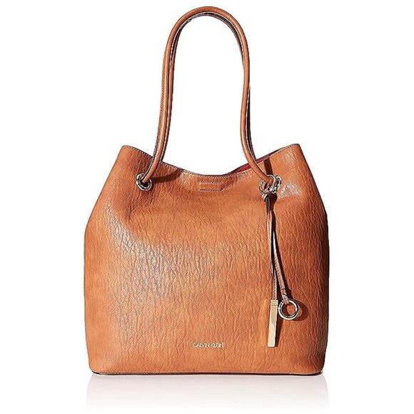 Gabrianna Bubble Lamb North/South Key Item Tote Caramel